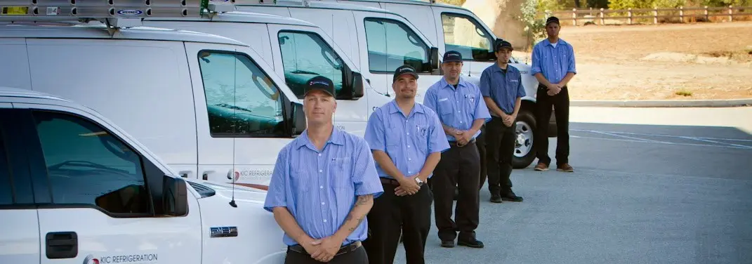 KIC Refrigeration crew ready for Mini Split Repair jobs across National City